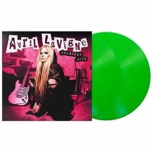 New! Avril Lavigne Greatest Hits Album on Neon Green Vinyl 2 LP Target Exclusive